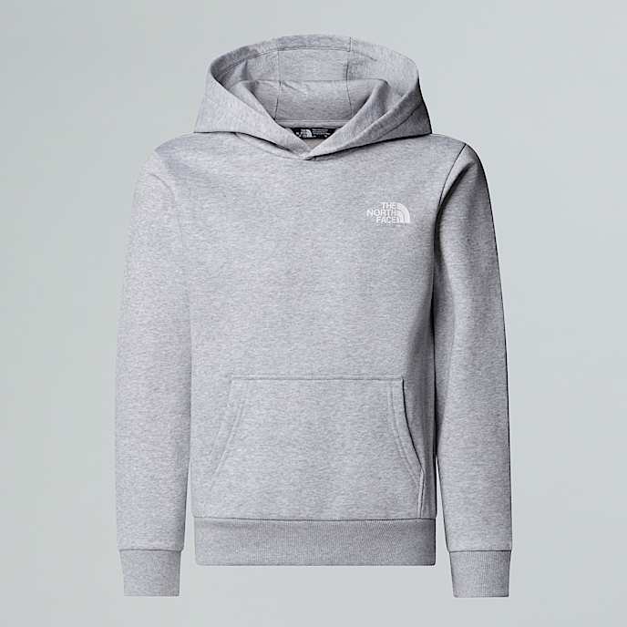 Teens Simple Dome Hoodie TNF TNF Light Grey Heather HERO