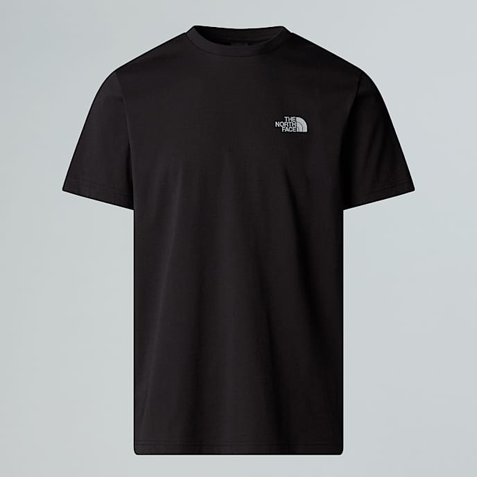 Mens NSE Reflective Box TShirt TNF TNF Black Reflective HERO