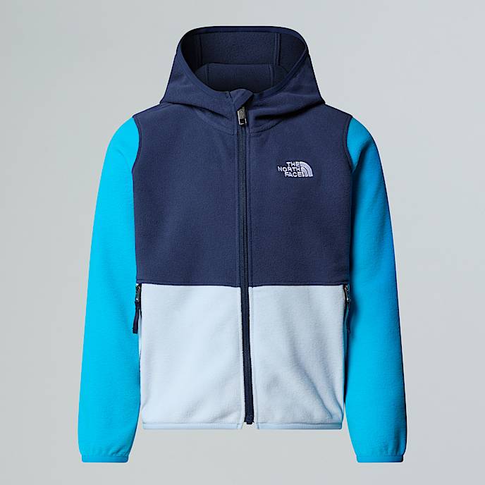 Kids Glacier FullZip Hooded Fleece TNF Summit NavyMeridian BluePolar Haze HERO