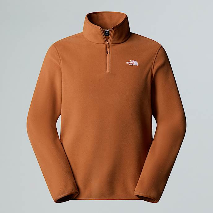Glacier 14 Zip Fleece M TNF Burnt Umber HERO