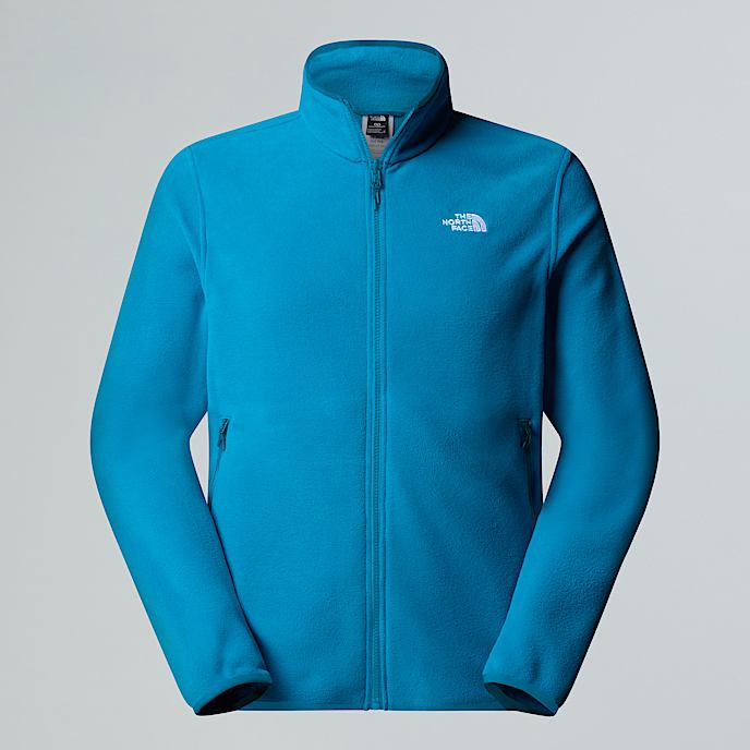 Mens Glacier FullZip Fleece TNF Dusk Blue HERO