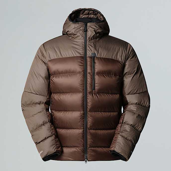 Kalix Daunenjacke mit Kapuze fr Herren TNF Smokey Brown HERO
