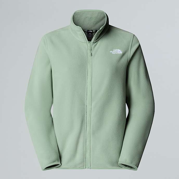 Womens Glacier FullZip Fleece TNF Slate Moss HERO