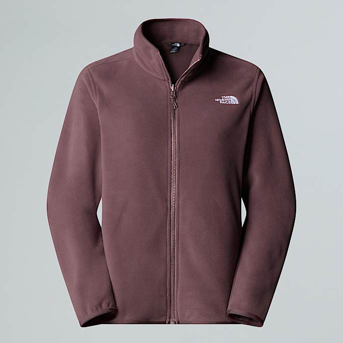 Womens Glacier FullZip Fleece TNF Tawny Quartz HERO