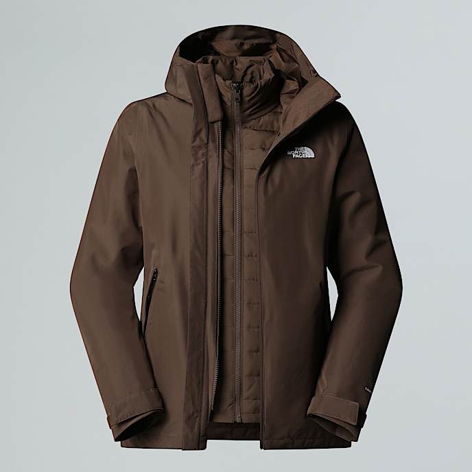 Veste  capuche Carto Mono Triclimate 3en1 pour femme TNF Smokey Brown HERO