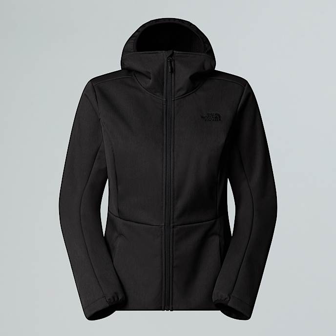 Veste Quest Highloft en softshell pour femme TNF TNF Black Heather HERO