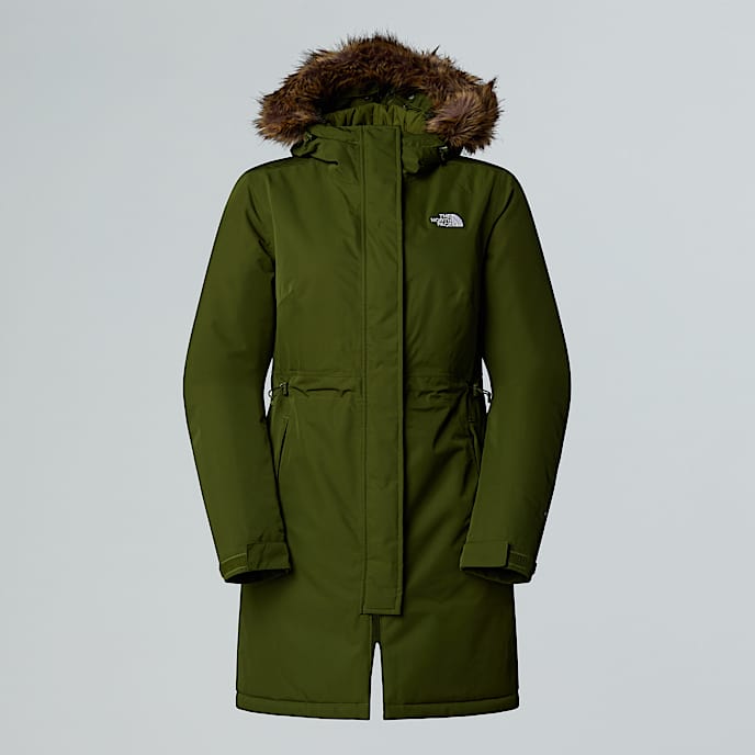 Parka Zaneck da donna TNF Woodland Green HERO