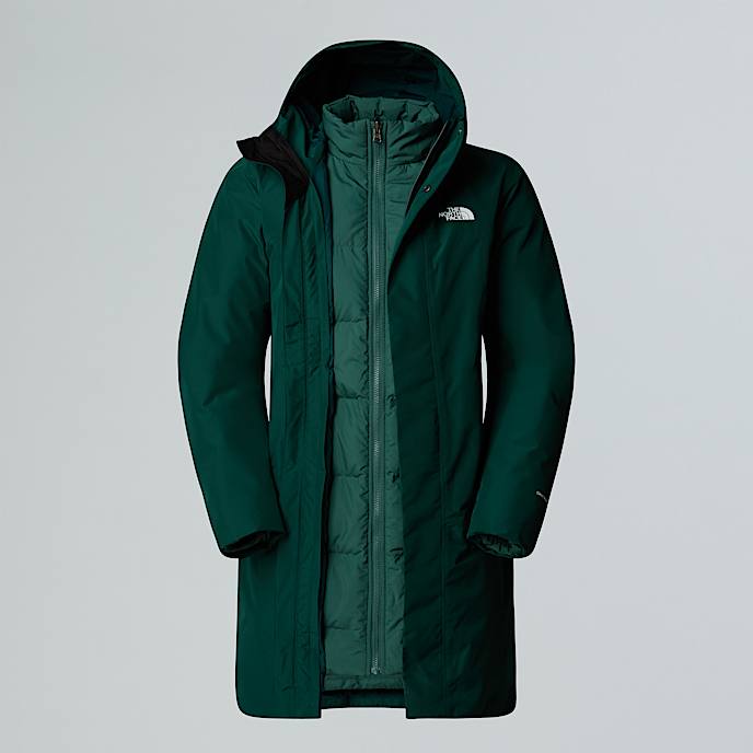 Womens Suzanne Triclimate 3in1 Parka 20 TNF Hunter GreenPine Forest HERO