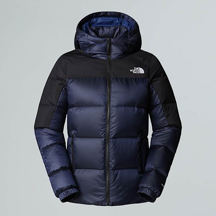 Diablo 20donsjas met capuchon voor dames TNF Estate Blue Black HeatherTNF Black HERO