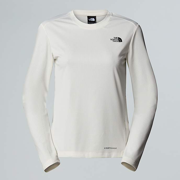 Shadow LangarmShirt fr Damen TNF White Dune HERO