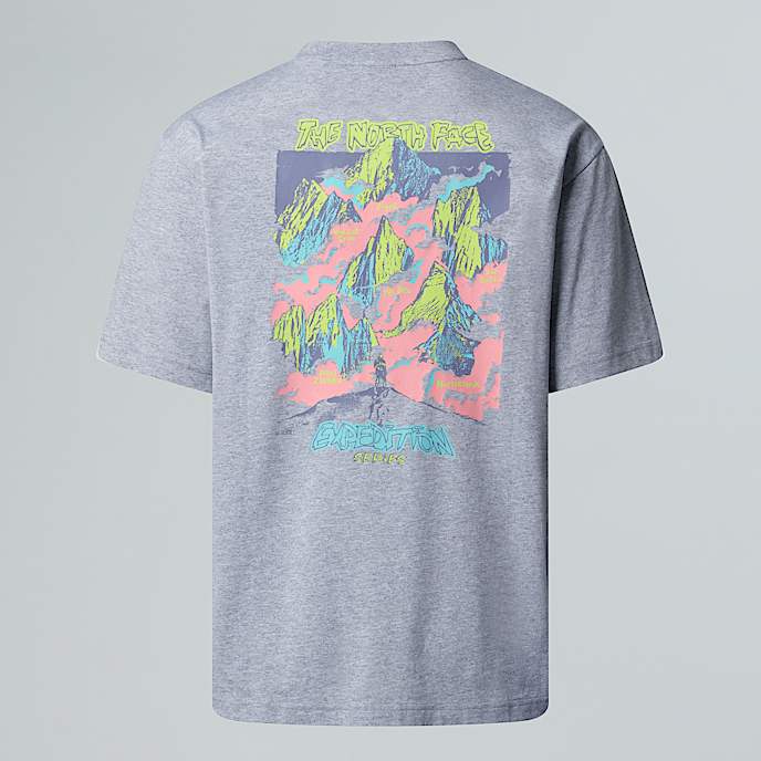 Unisex Expedition Celebration Oversized TShirt TNF TNF Light Grey Heather HERO