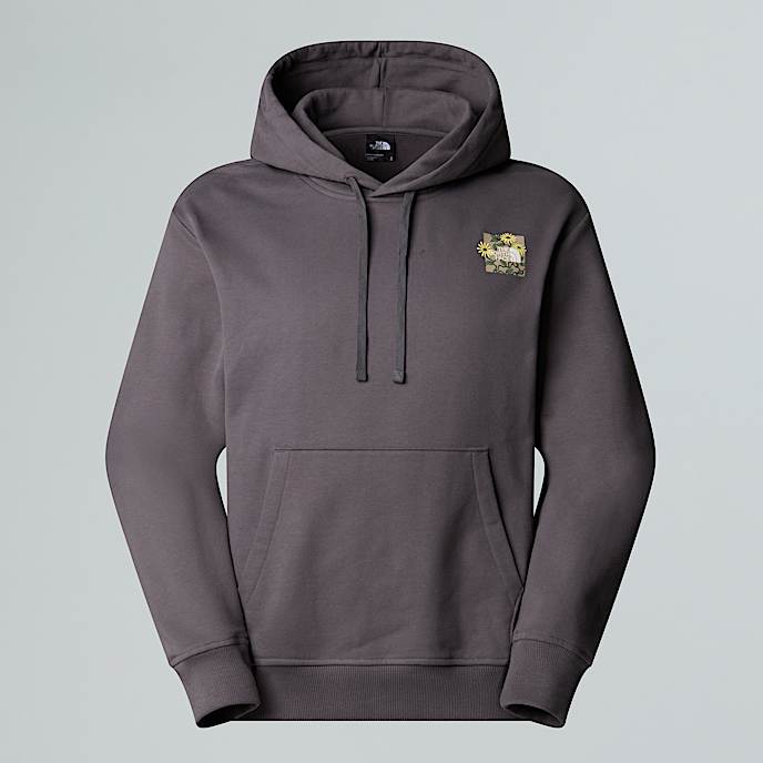 Sweat  capuche dcontract Connect Graphic unisexe TNF Anthracite Grey HERO