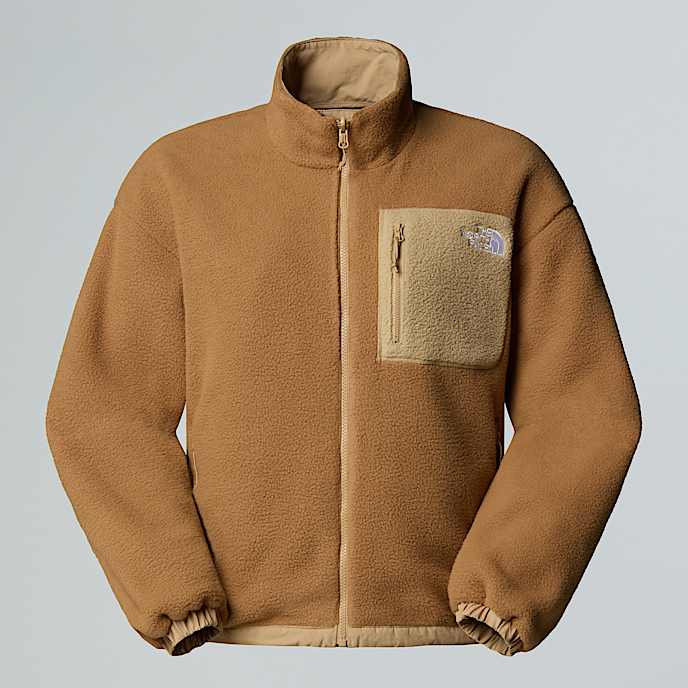 Yumiori wendbare Fleecejacke fr Damen TNF Khaki StoneUtility Brown HERO