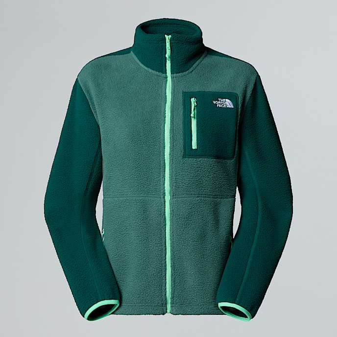 Chaqueta polar con cremallera integral Yumiori para mujer TNF Pine ForestHunter GreenSpring Bud HERO