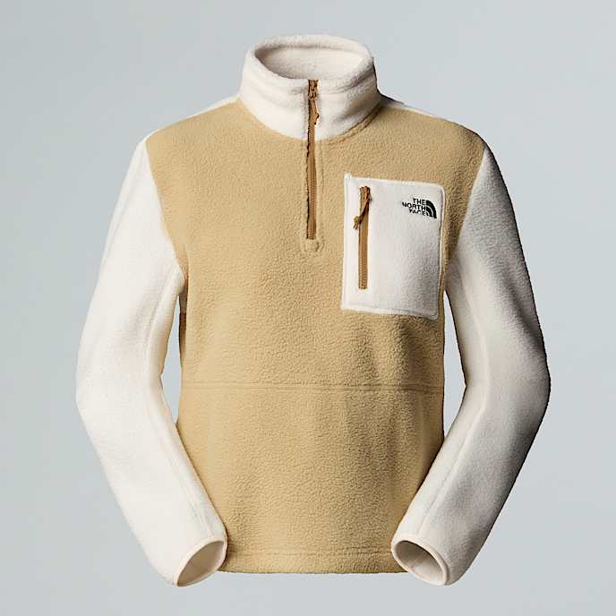 Veste en polaire col zipp Yumiori pour femme TNF Khaki StoneWhite DuneUtility Brown HERO