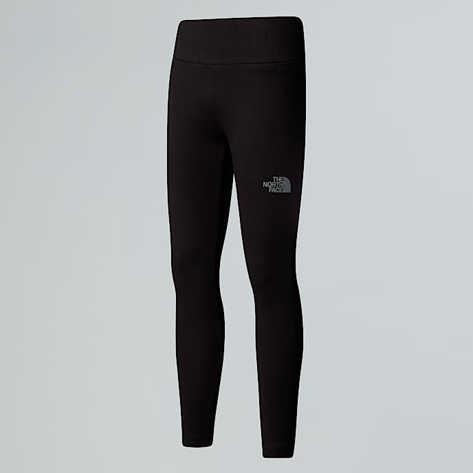 Girls Reflective Logo Leggings TNF TNF Black HERO
