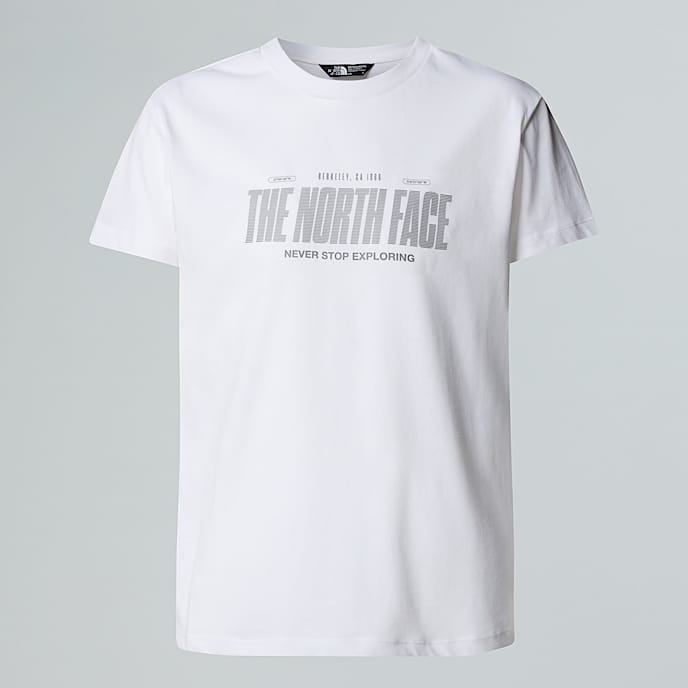 Reflective Logo Relaxed tshirt til drenge TNF TNF White HERO
