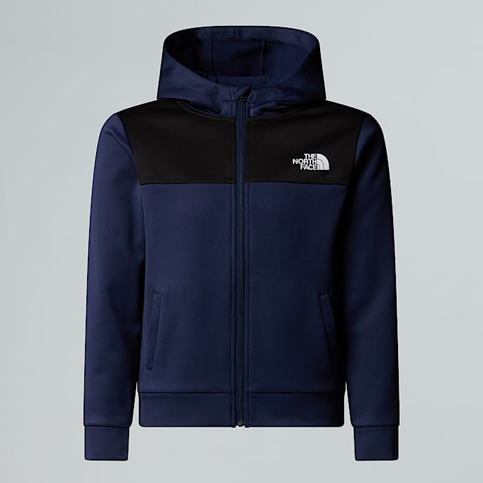 Teens Reaxion FullZip Hoodie TNF Summit Navy HERO