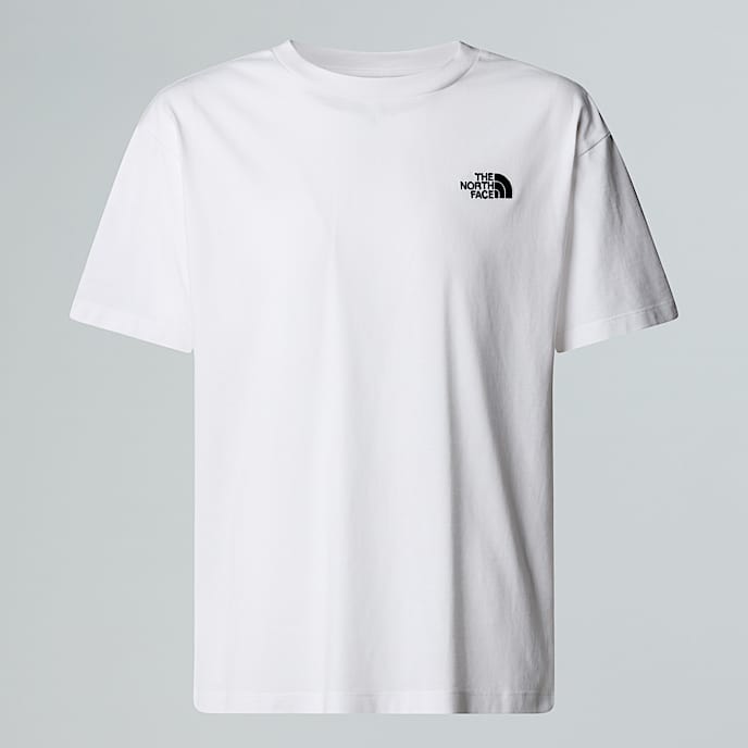 Tshirt oversize Essential per ragazzi TNF TNF White HERO