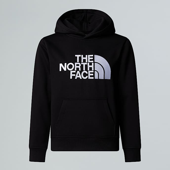 Felpa pullover con cappuccio Drew Peak da ragazzi TNF TNF Black HERO