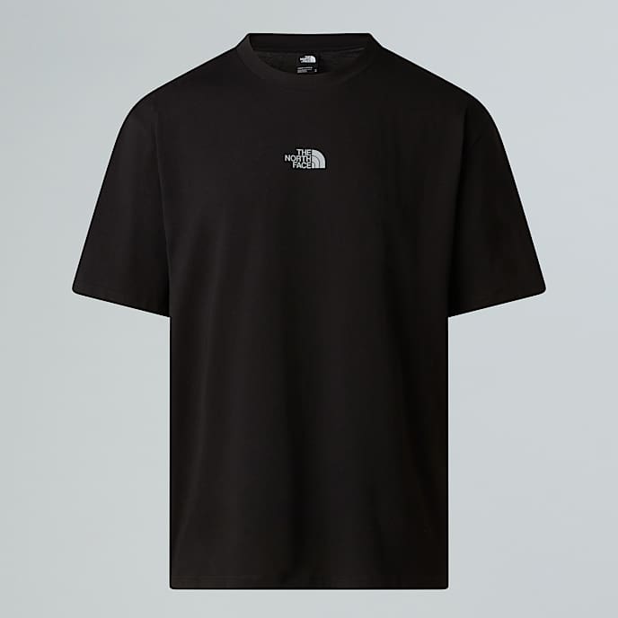 Tshirt oversize Mountain Fun unisexe TNF TNF Black HERO