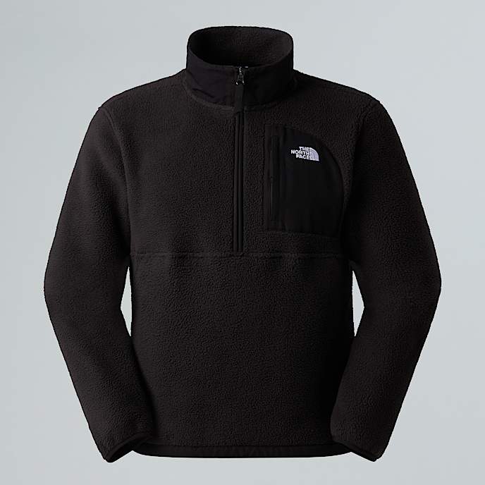 Yumiori OffPeak 12 Zip Fleece Jacket M TNF TNF Black HERO