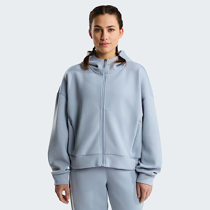 Felpa con cappuccio Jaida da donna TNF Frost Grey HERO