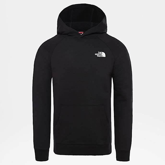 Raglan Redbox Hoodie M TNF TNF BlackTNF White HERO