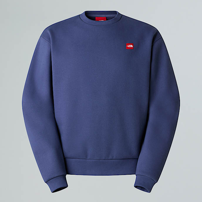 Mens Red Box Sweatshirt TNF Lunar Blue HERO