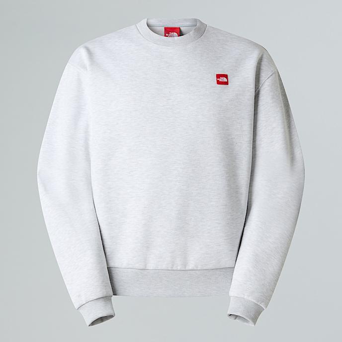 Mens Red Box Sweatshirt TNF TNF Classic Grey Heather HERO