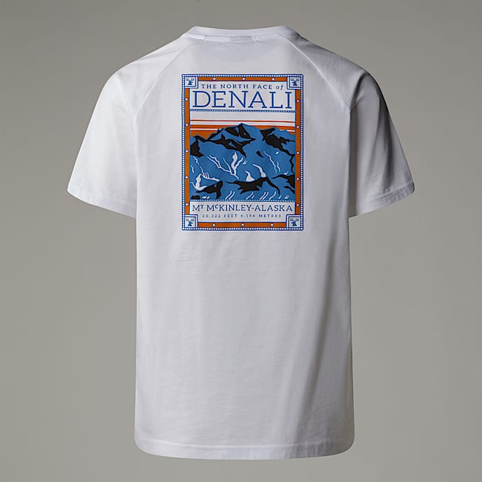 North Faces TShirt fr Herren TNF TNF White HERO