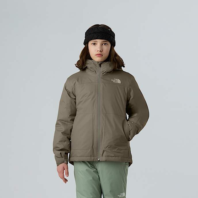 Freedomgesoleerde jas voor meisjes TNF Slate Moss HERO