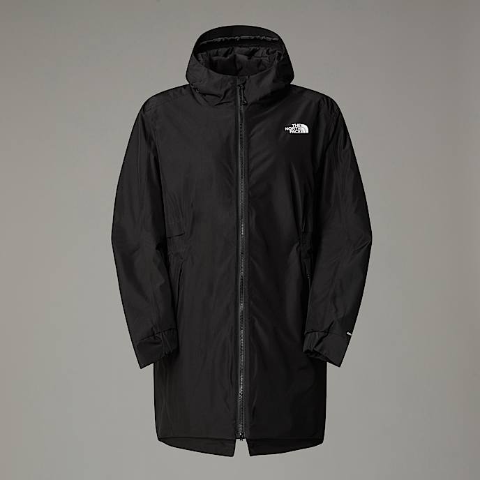 Parka de tamanho grande com isolamento Hikesteller para mulher TNF TNF BlackNPF HERO