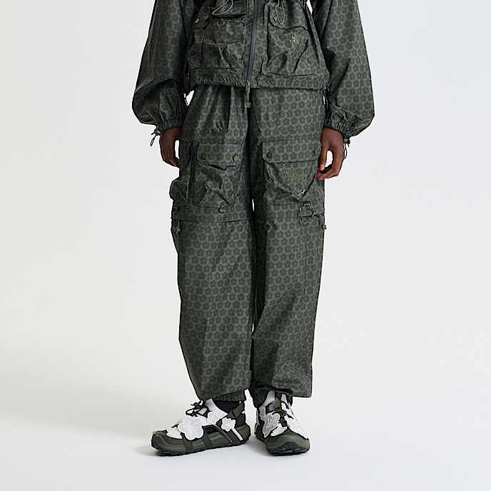 Pantaloni convertibili TNF X Cecilie Bahnsen Carla TNF Forest Night Green HERO