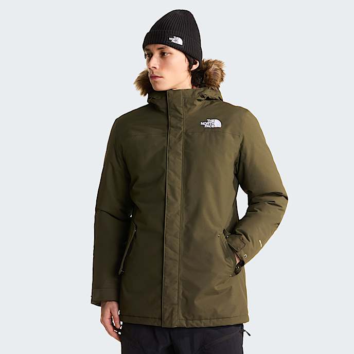 Mens Recycled Zaneck Jacket TNF New Taupe GreenNPF HERO