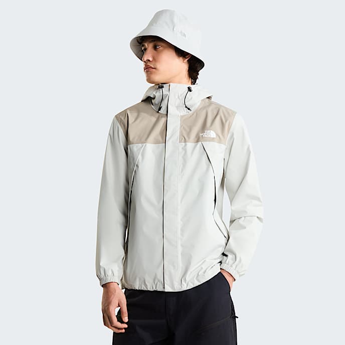 Mens Antora Jacket TNF Cumulus CloudStone Slab HERO