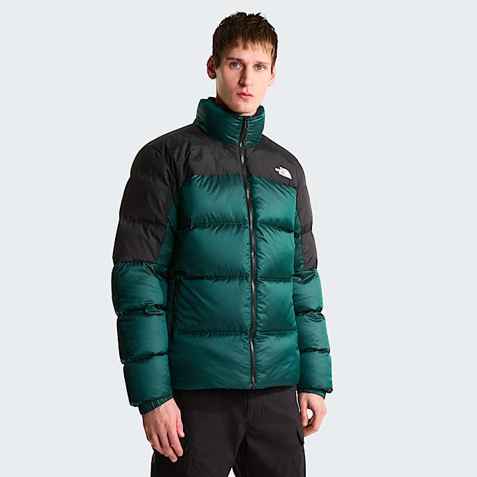 Mska kurtka puchowa Diablo 20 TNF Pacific Teal Black HeatherTNF Black HERO