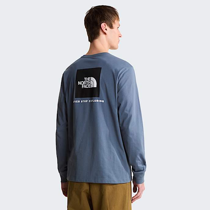 TShirt a maniche lunghe Evolution Box NSE Regular da uomo TNF Granite Grey HERO