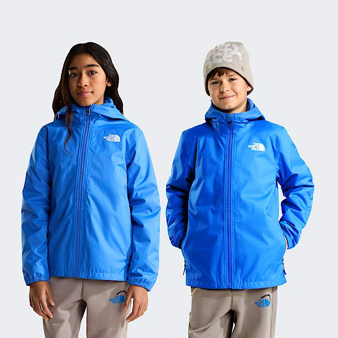 Teens Zipline Rain Jacket TNF Active Blue HERO
