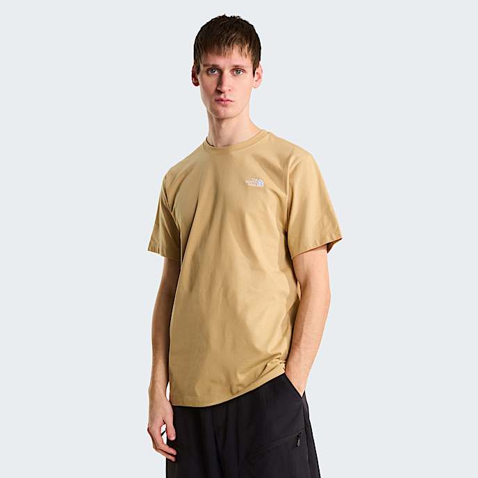 Mski Tshirt o regularnym kroju Evolution Simple Dome TNF Khaki Stone HERO