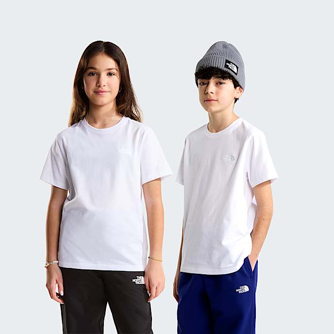 Tshirt Evolution Simple Dome da ragazzi TNF TNF White HERO