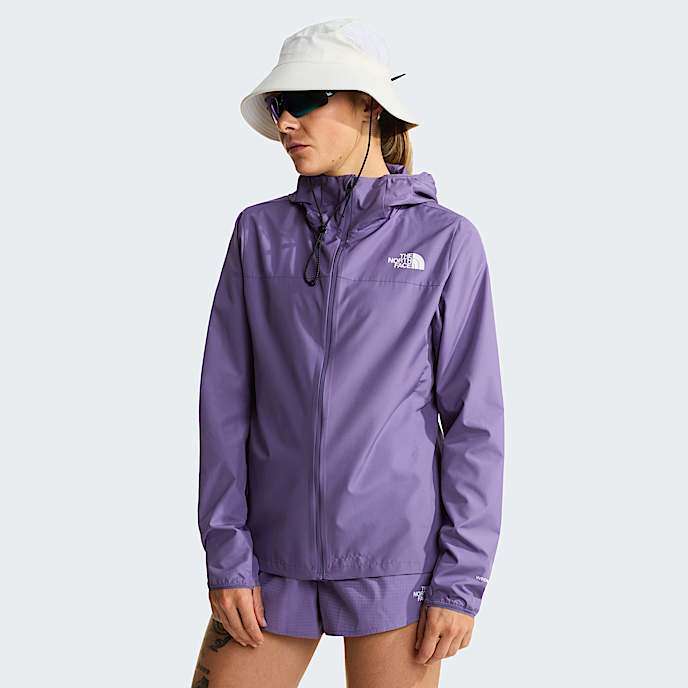 Veste coupevent Fontanales pour femme TNF Grounded Plum HERO