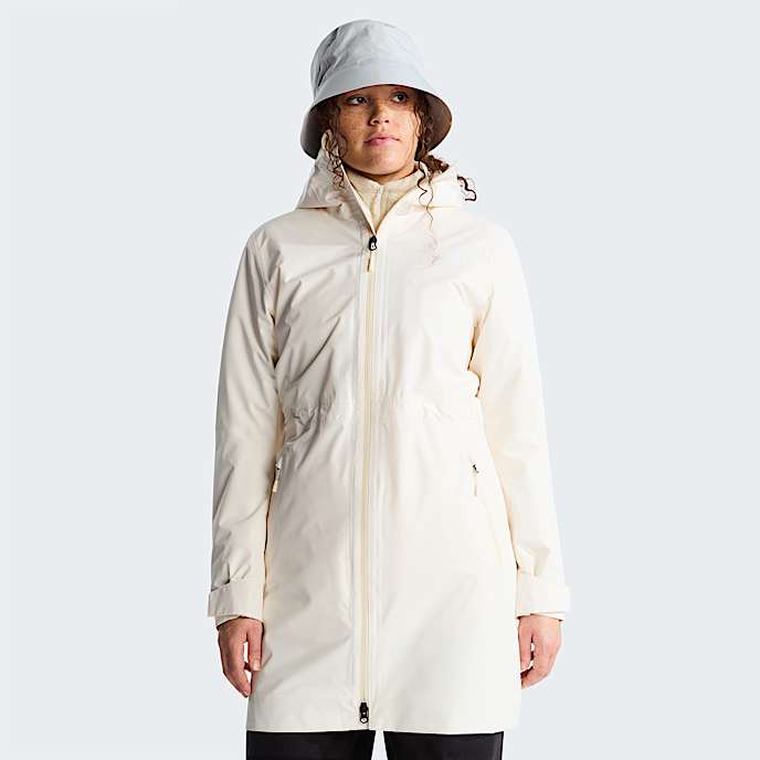 DryVent Mono Bedrettoparka voor dames TNF White Dune HERO