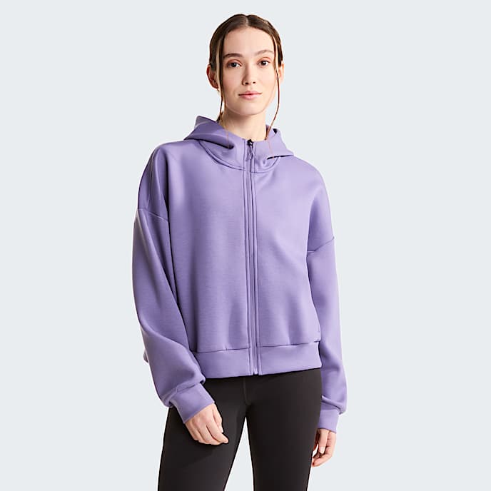 Womens Jaida Hoodie TNF Grounded Plum HERO