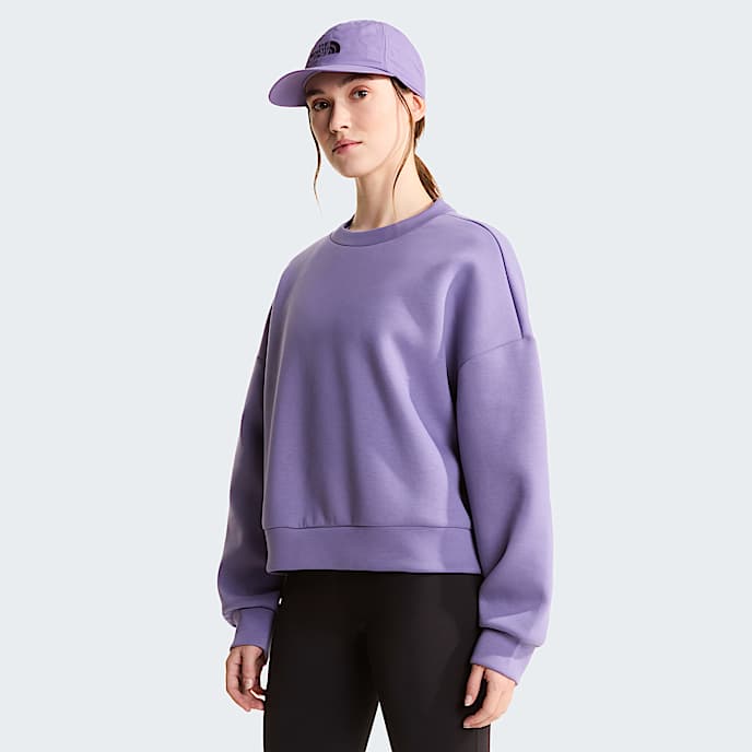 Womens Jaida Sweatshirt TNF Grounded Plum HERO