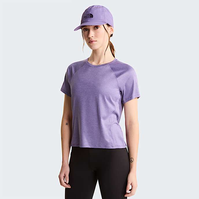 Womens Jaida TShirt TNF Grounded Plum Light Heather HERO