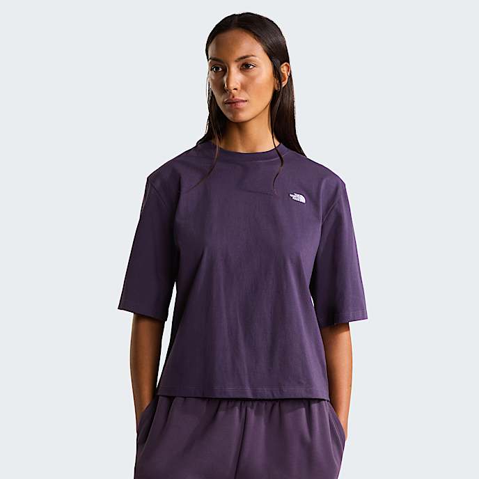 Tshirt TNF Essential Simple Dome Boxy Relaxed da donna TNF Endless Dusk HERO