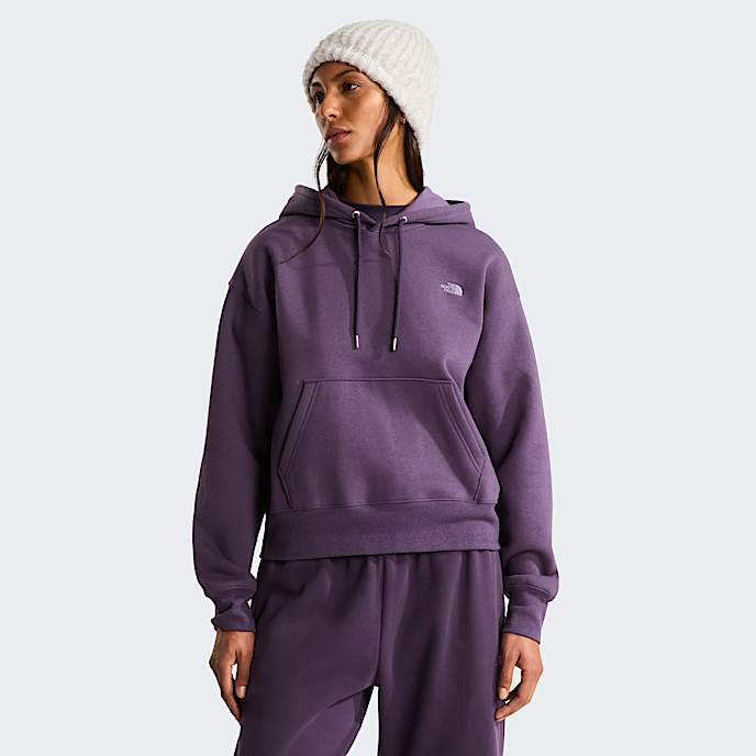 Felpa con cappuccio oversize TNF Essential Simple Dome Boxy da donna TNF Endless Dusk HERO