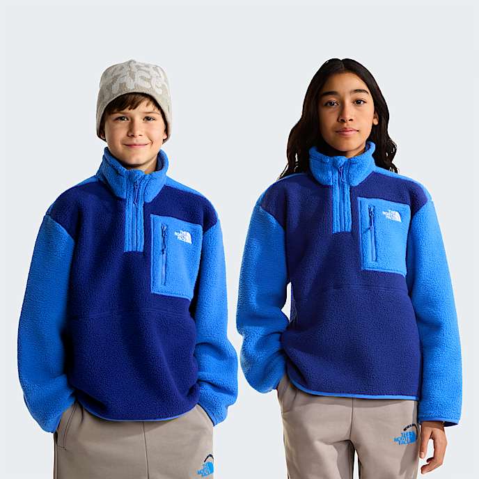Teens Yumiori 14 Zip Fleece Jacket TNF Bold BlueActive Blue HERO