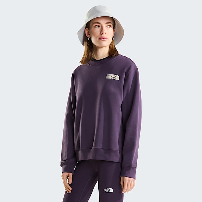 Felpa Retro Trail Relaxed con grafica da donna TNF Endless Dusk HERO